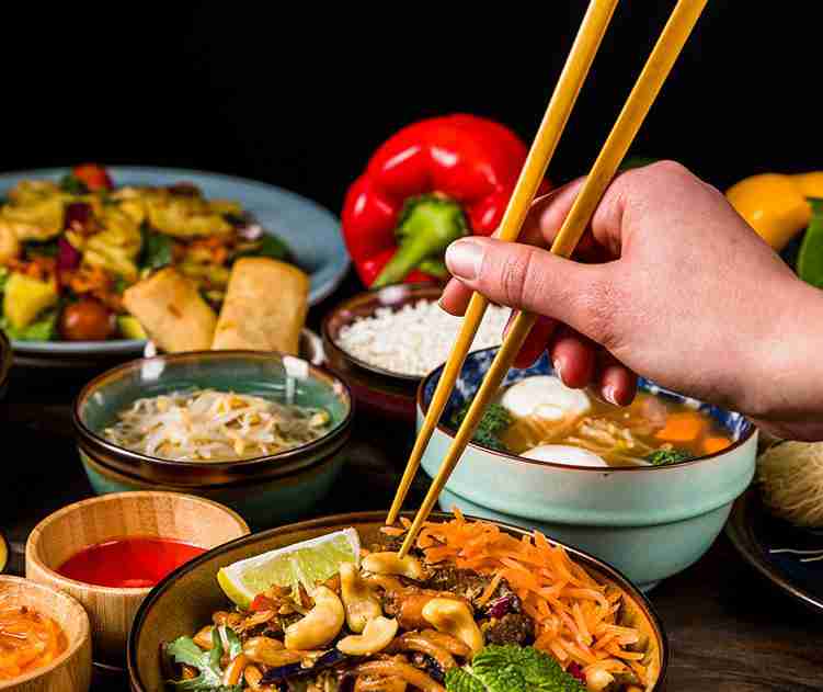 Pan- asian cuisine