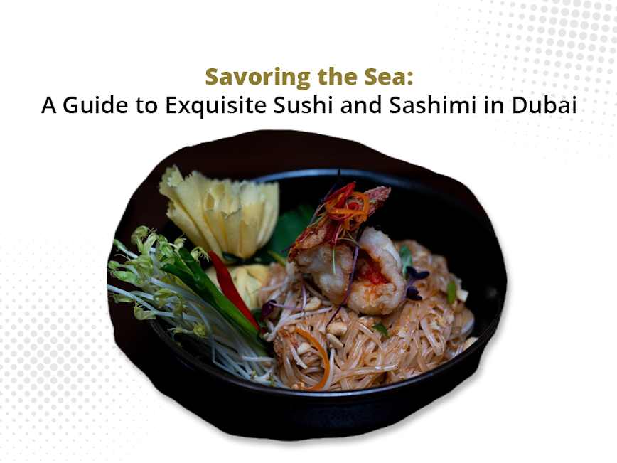 Sushi and Sashimi in dubai