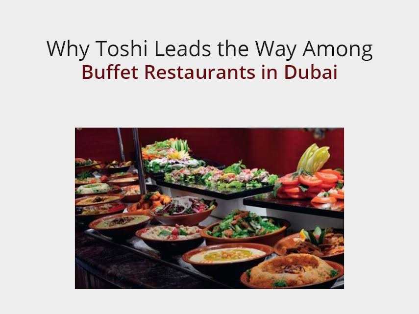 Buffet Restaurants in Dubai