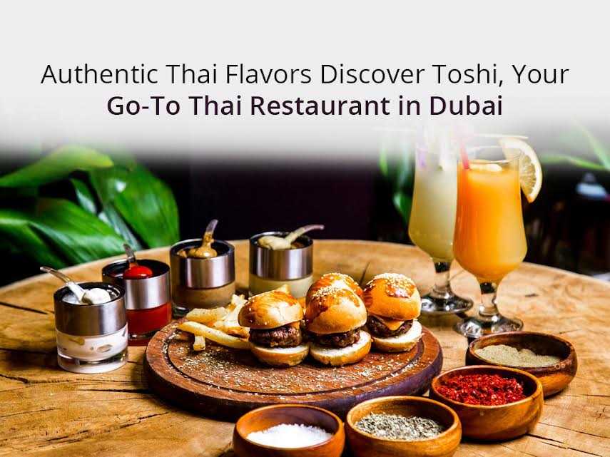 Thai Restaurant in Dubai
