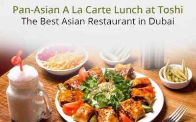 Pan-Asian A La Carte Lunch at Toshi – The Best Asian Restaurant in Dubai