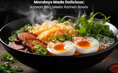 Mondays Made Delicious: Korean BBQ Meets Ramen Bowls