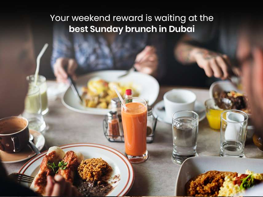 Sunday brunch in Dubai